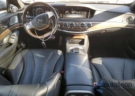 2015 Mercedes-Benz S 550 4Matic z USA, uszkodzony, nr VIN WDDUG8FBXFA118828